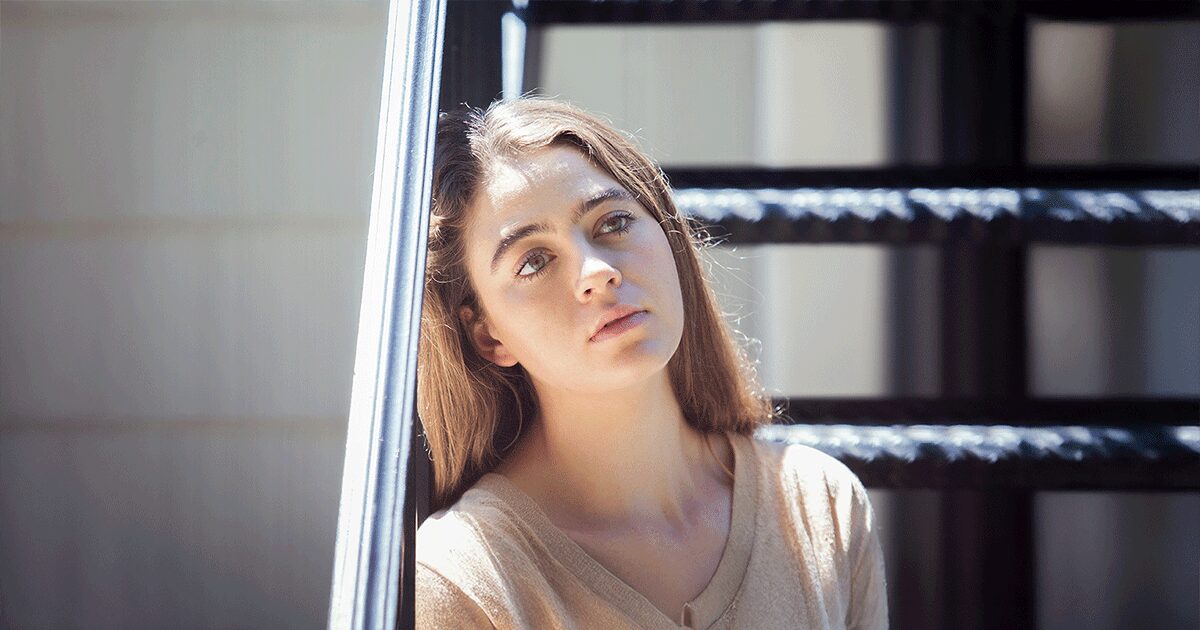 Woman considering three important things to know about mail-order abortion.